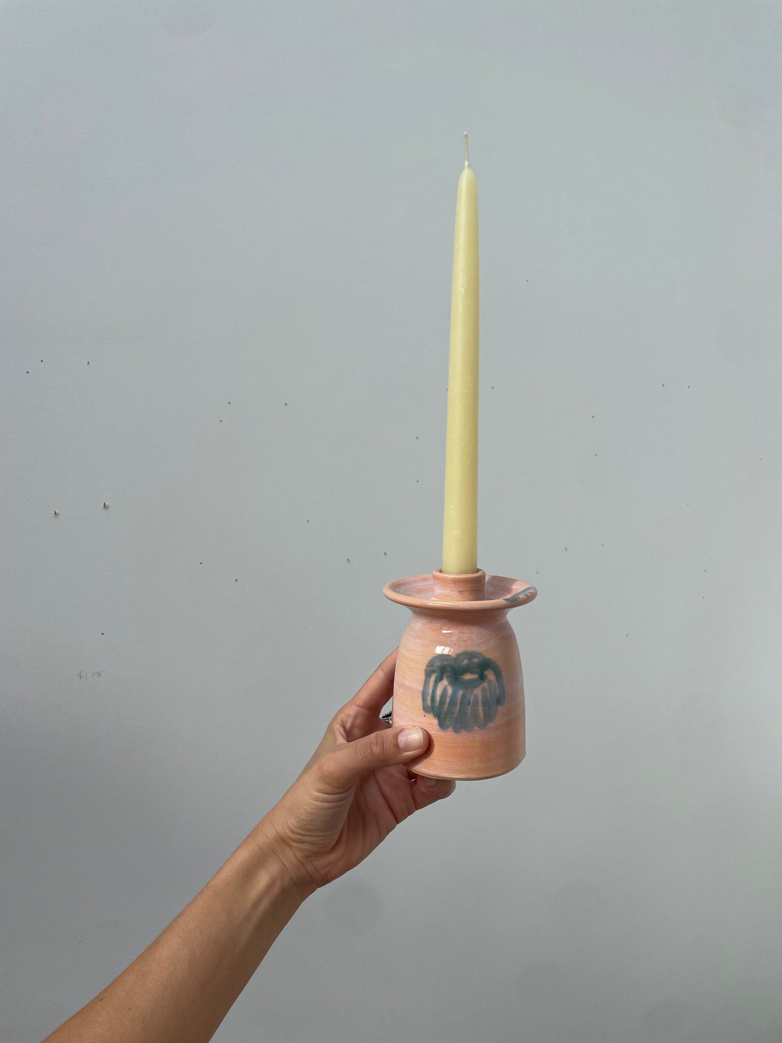 Dreamy Droopy Pink candleholder