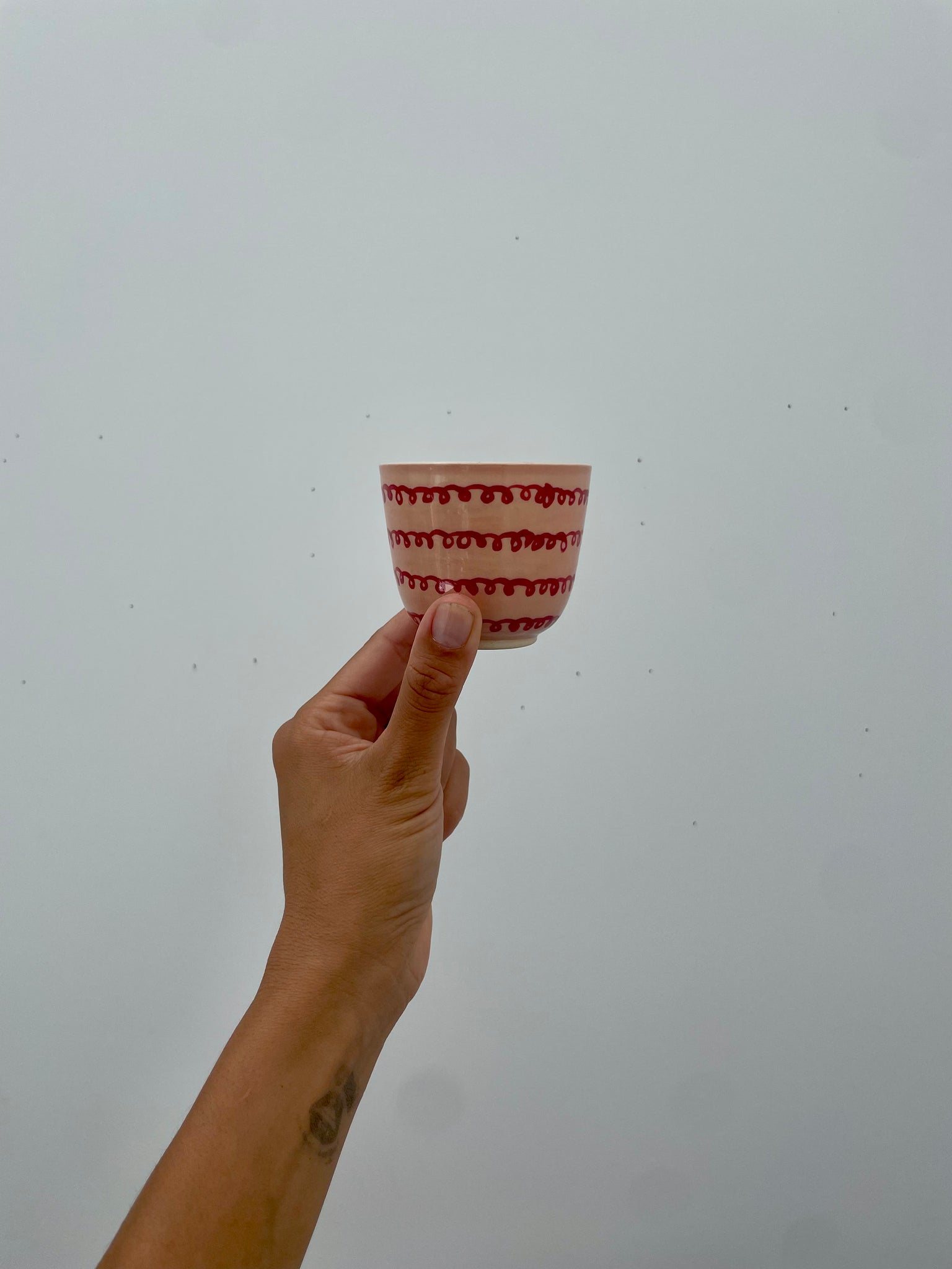 Red Squiggle Cup 4