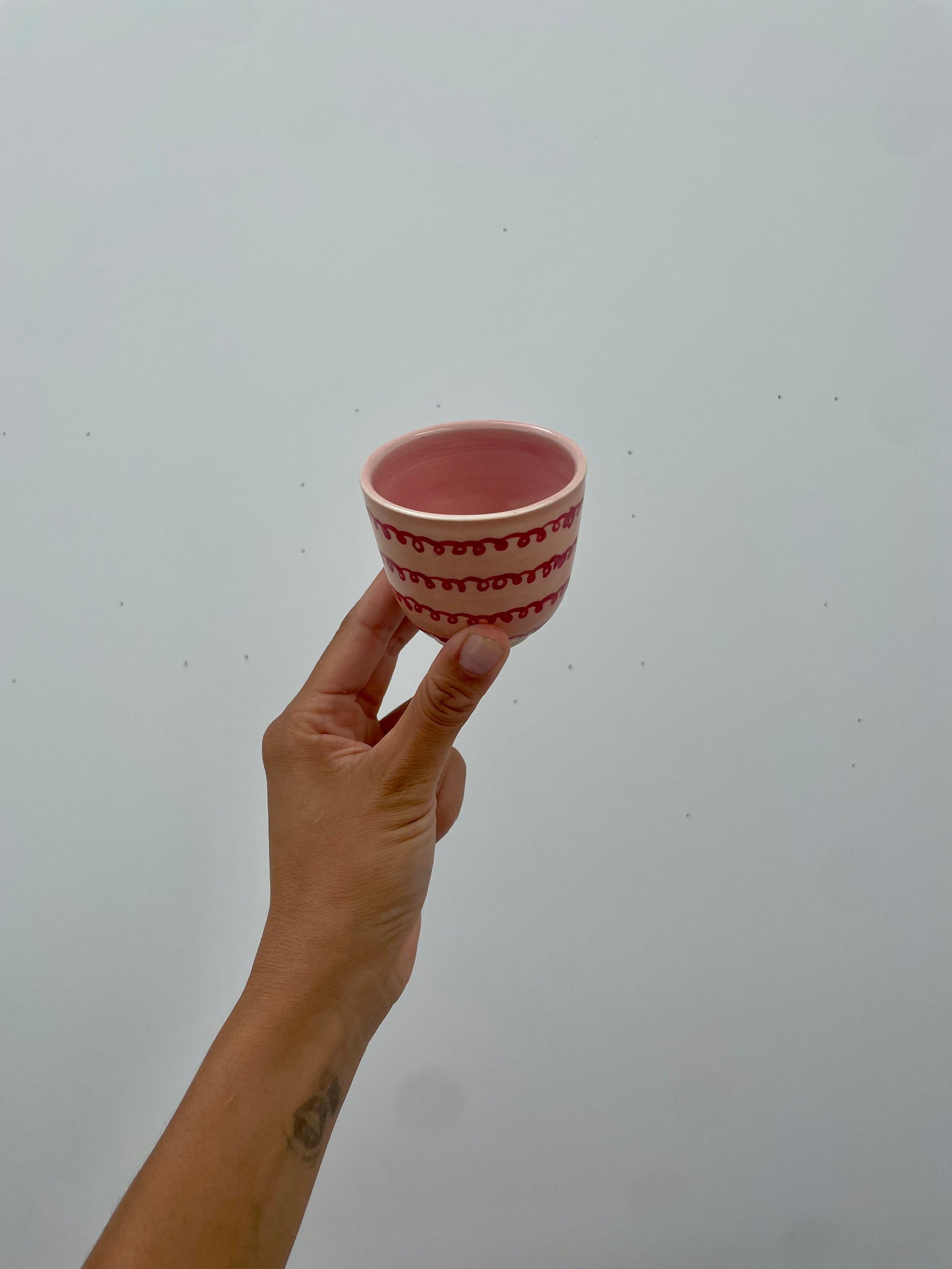 Red Squiggle Cup 4