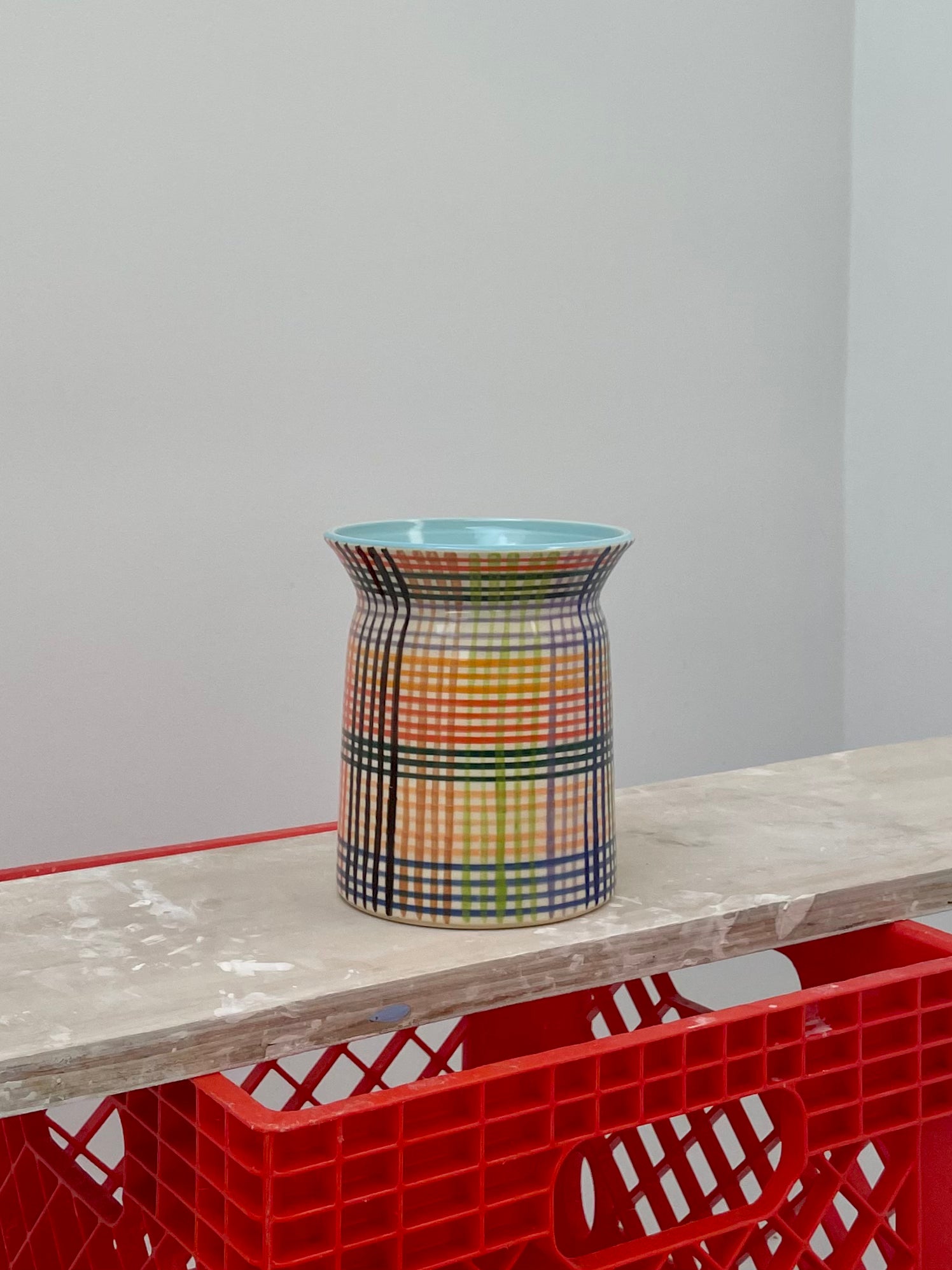 Very Multi Stripe Vase 2